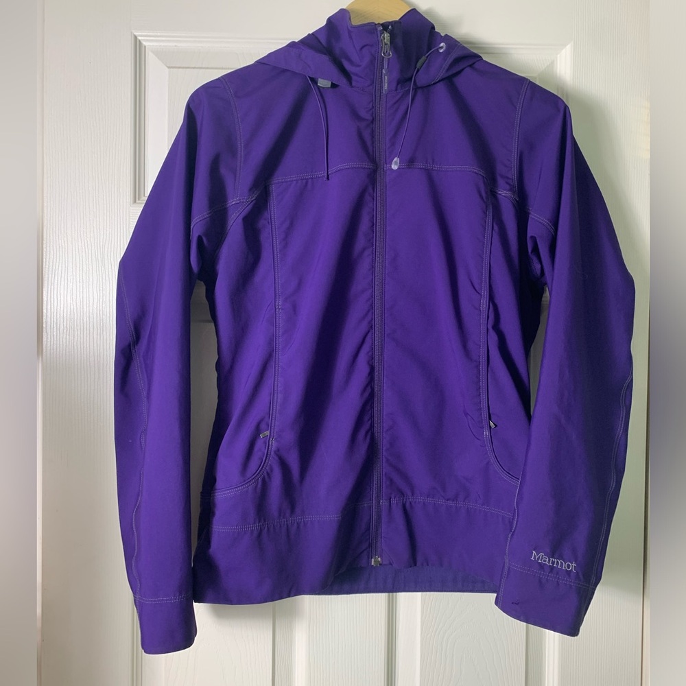 Marmot | Purple Soft Shell Jacket - Medium